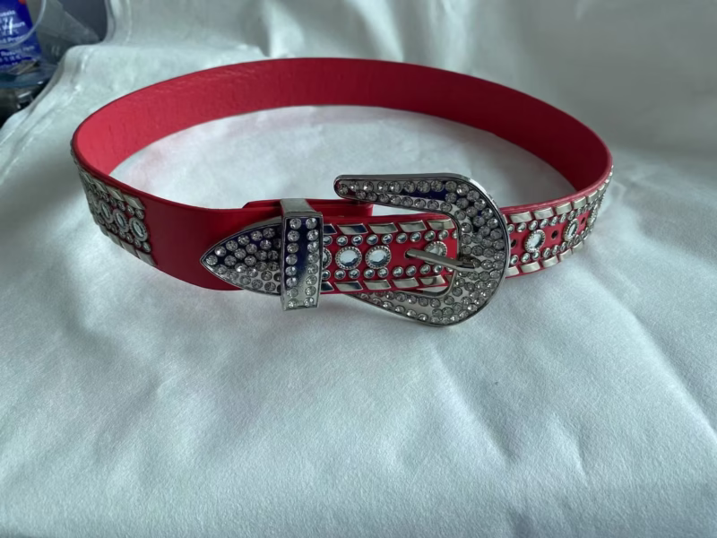 2019 new diamond-encrusted design generous temperament women's elegant decorative accessories Korean version new belt wholesale - Image 4