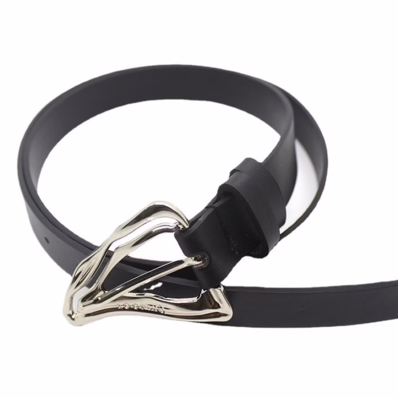 Cool fried street alien pin buckle belt women's dark hip-hop punk technology sense handsome ins trend fashion belt